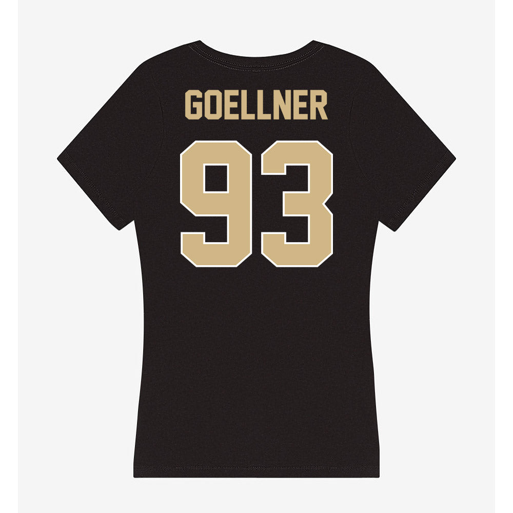 Purdue - NCAA Football : Sam Goellner - Women's V-Neck T-Shirt-1