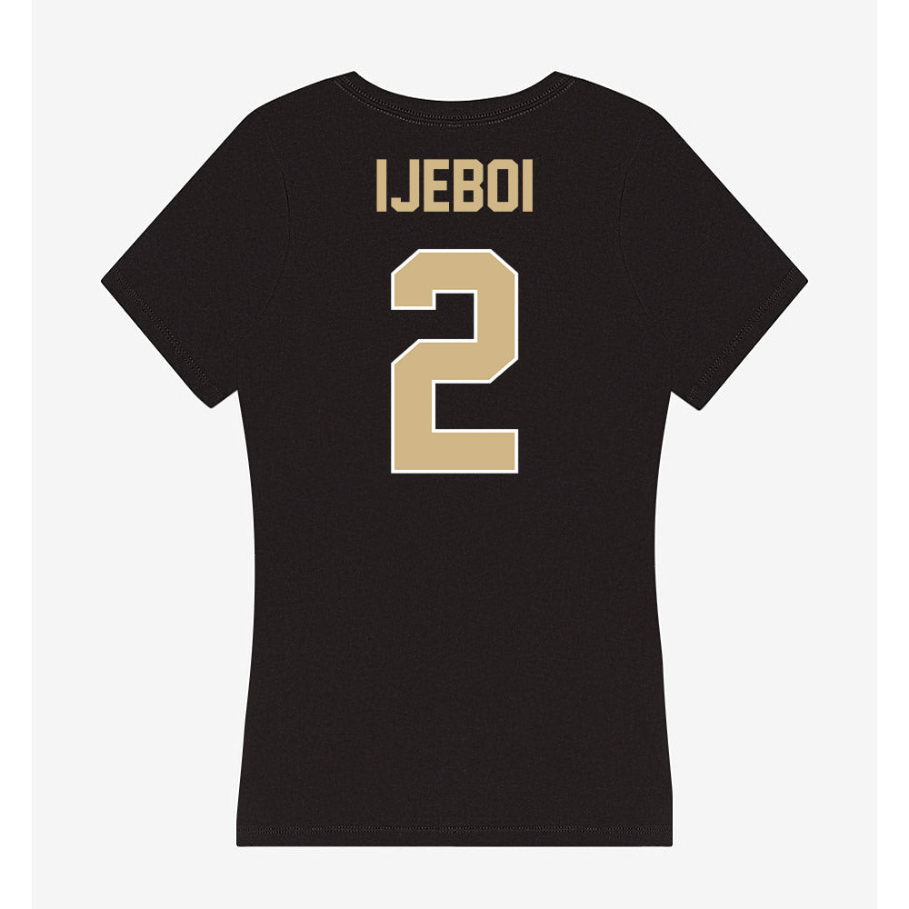 Purdue - NCAA Football : Fame Ijeboi - Women's V-Neck T-Shirt-1