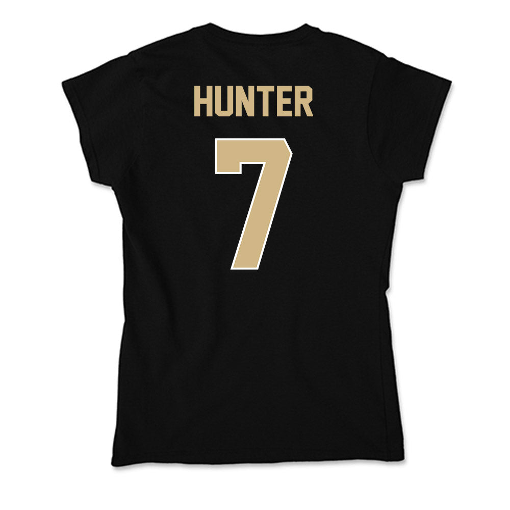 Purdue - NCAA Women's Basketball : Kyndall Hunter - Soft Style Women’s T-Shirt-1