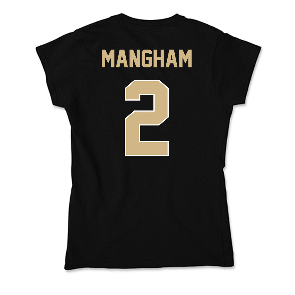 Purdue - NCAA Football : Jaden Mangham - Soft Style Women’s T-Shirt-1