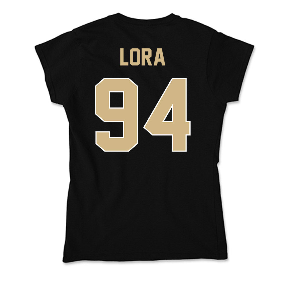 Purdue - NCAA Football : Rodney Lora - Soft Style Women’s T-Shirt-1