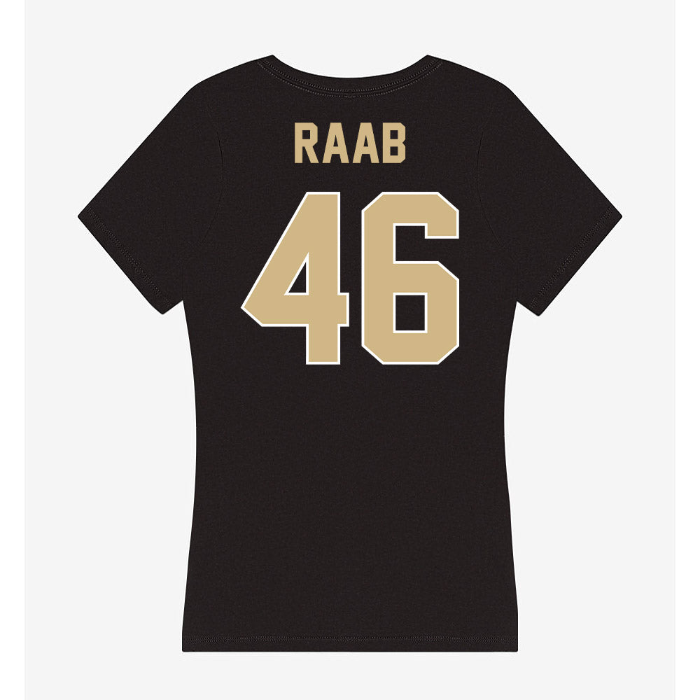 Purdue - NCAA Football : Luke Raab - Women's V-Neck T-Shirt-1