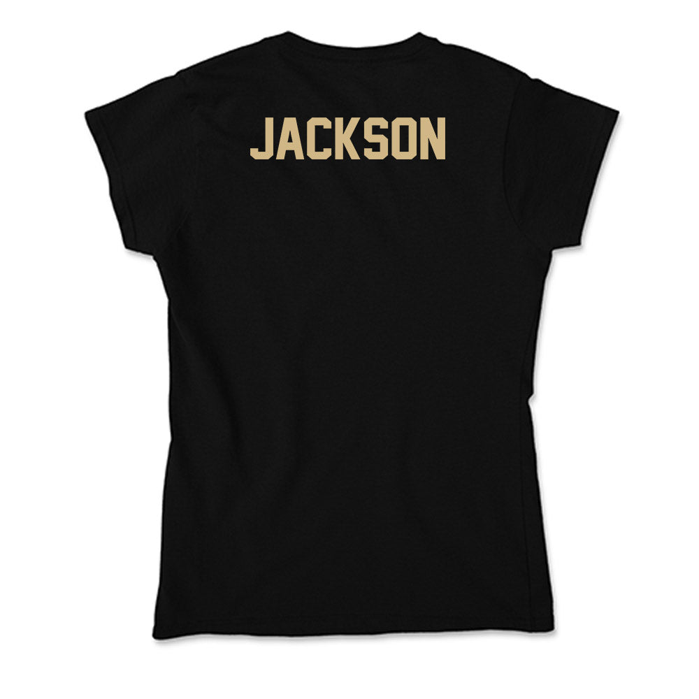 Purdue - NCAA Men's Track & Field : Zion Jackson - Soft Style Women’s T-Shirt-1
