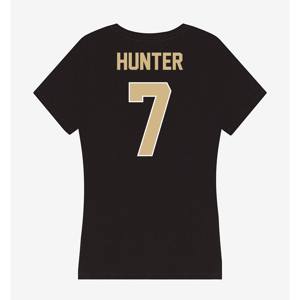 Purdue - NCAA Women's Basketball : Kyndall Hunter - Women's V-Neck T-Shirt-1