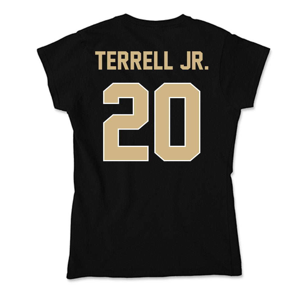 Purdue - NCAA Football : Travis Terrell Jr. - Soft Style Women’s T-Shirt-1