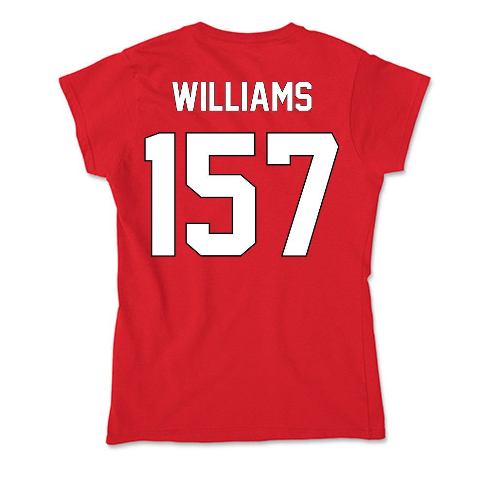 Maryland - NCAA Wrestling : Bradley Williams - Soft Style Women’s T-Shirt-1