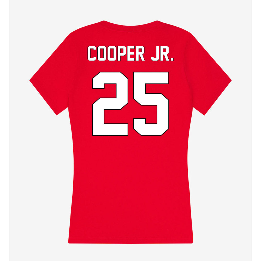 Maryland - NCAA Football : Ricardo Cooper Jr. - Women's V-Neck T-Shirt-1