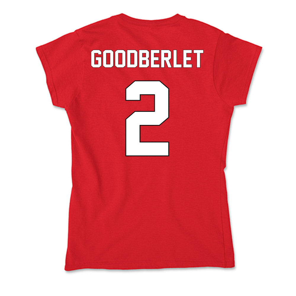 Maryland - NCAA Men's Lacrosse : Grady Goodberlet - Soft Style Women’s T-Shirt-1