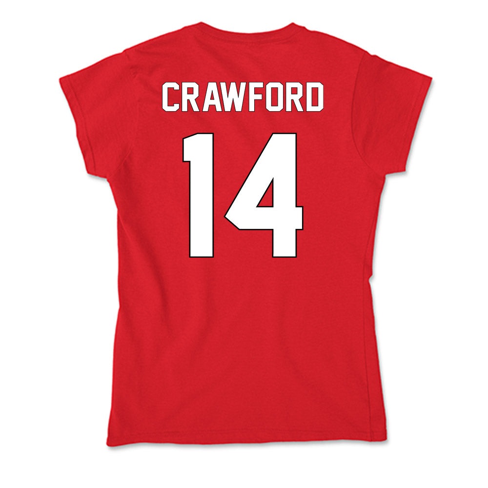 Maryland - NCAA Women's Volleyball : Ellis Crawford - Soft Style Women’s T-Shirt-1