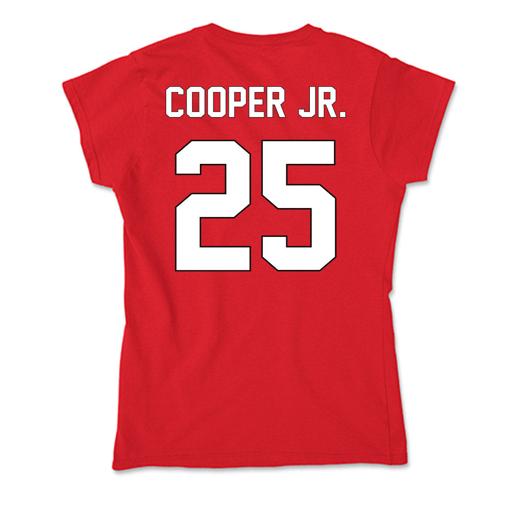 Maryland - NCAA Football : Ricardo Cooper Jr. - Soft Style Women’s T-Shirt-1