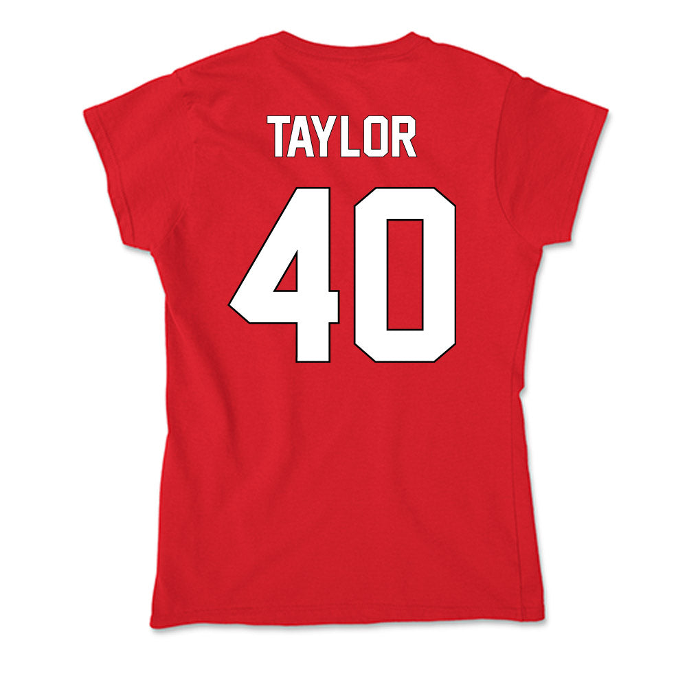 Maryland - NCAA Football : Nahsir Taylor - Soft Style Women’s T-Shirt-1