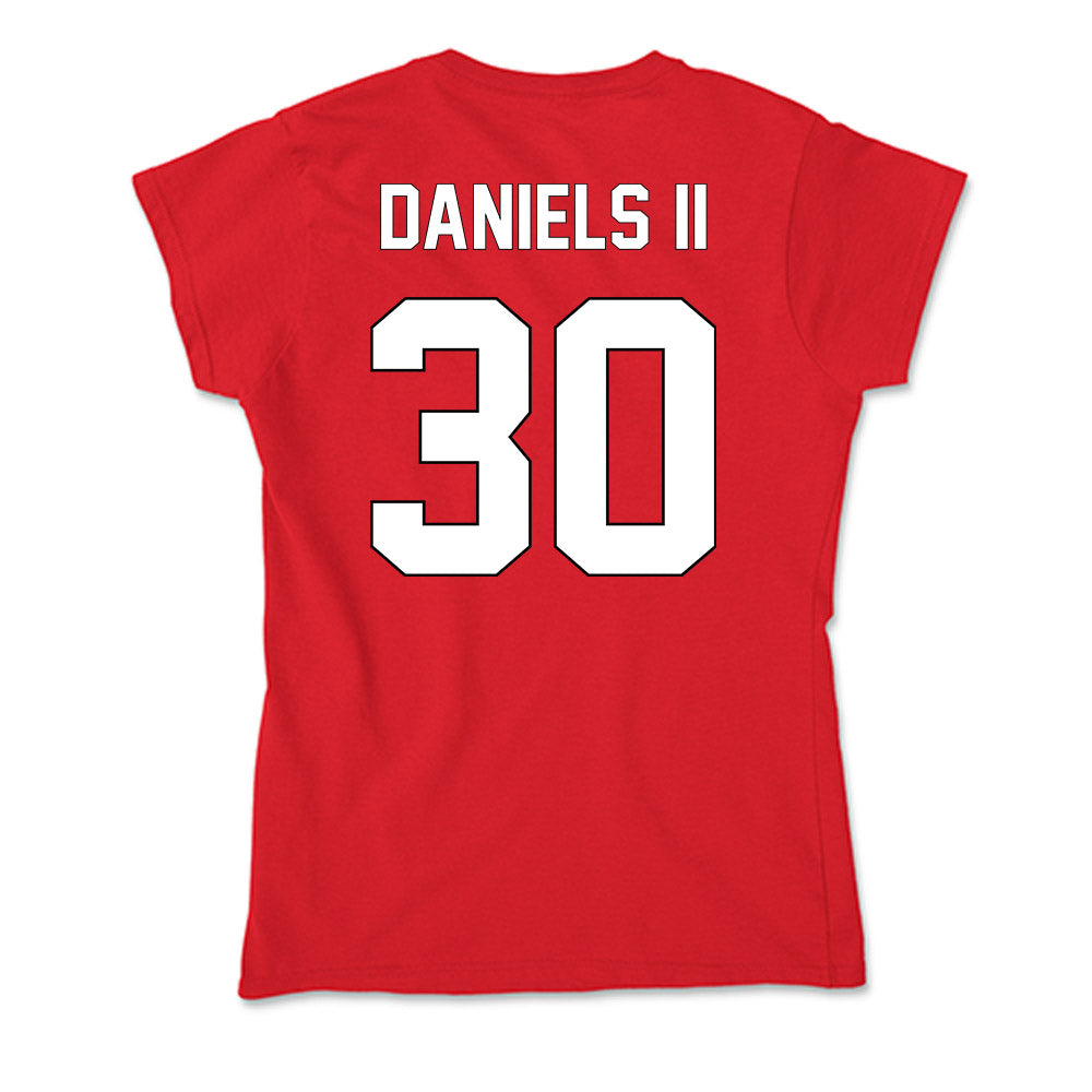 Maryland - NCAA Football : Travares Daniels II - Soft Style Women’s T-Shirt-1