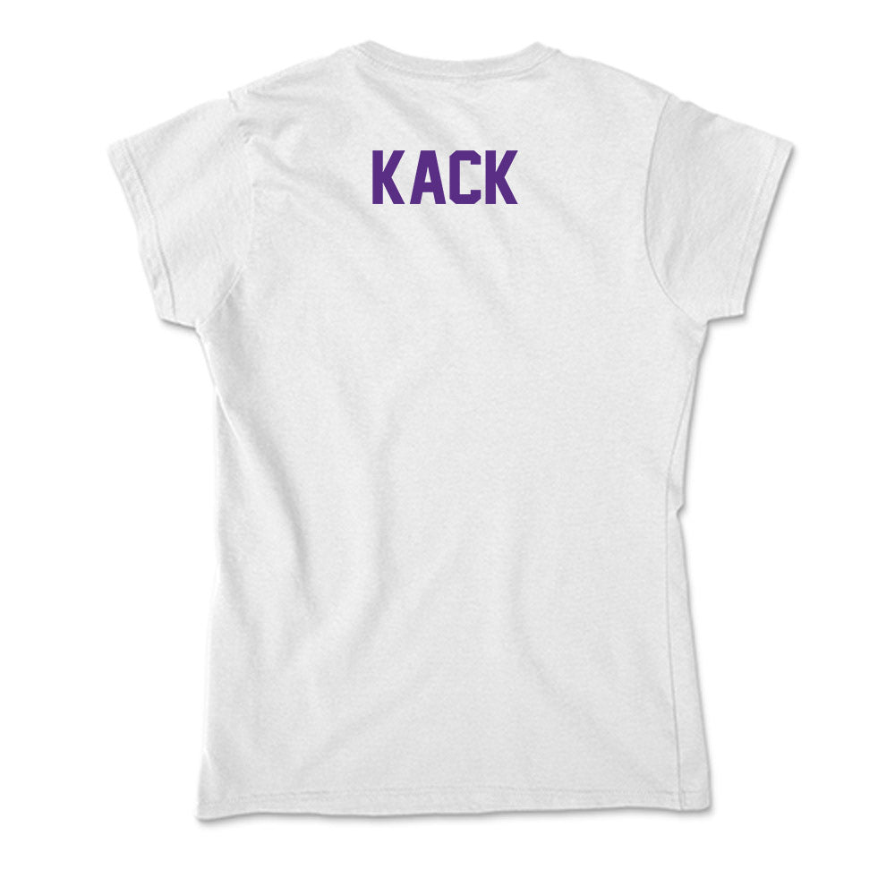Clemson - NCAA Men's Soccer : Johannes Kack - Soft Style Women’s T-Shirt-1