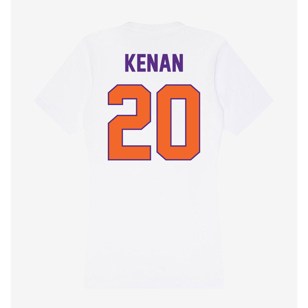 Clemson - NCAA Football : Jakarrion Kenan - Women's V-Neck T-Shirt-1