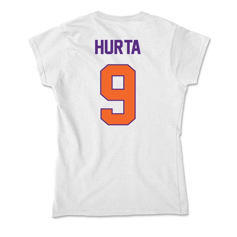 Clemson - NCAA Women's Volleyball : Kathryn Hurta - Soft Style Women’s T-Shirt-1