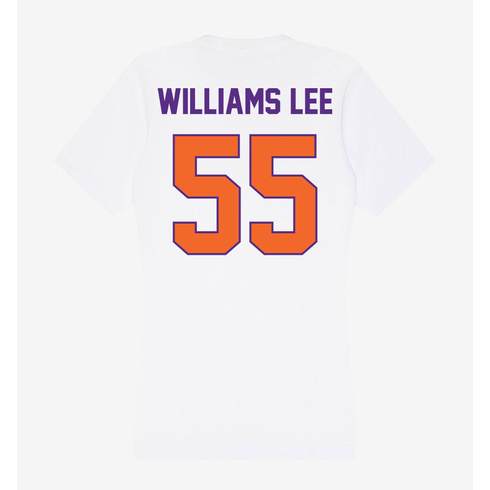 Clemson - NCAA Football : Makhi Williams Lee - Women's V-Neck T-Shirt-1