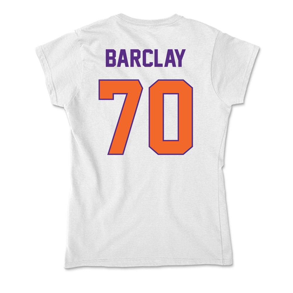 Clemson - NCAA Football : Chancellor Barclay - Soft Style Women’s T-Shirt-1