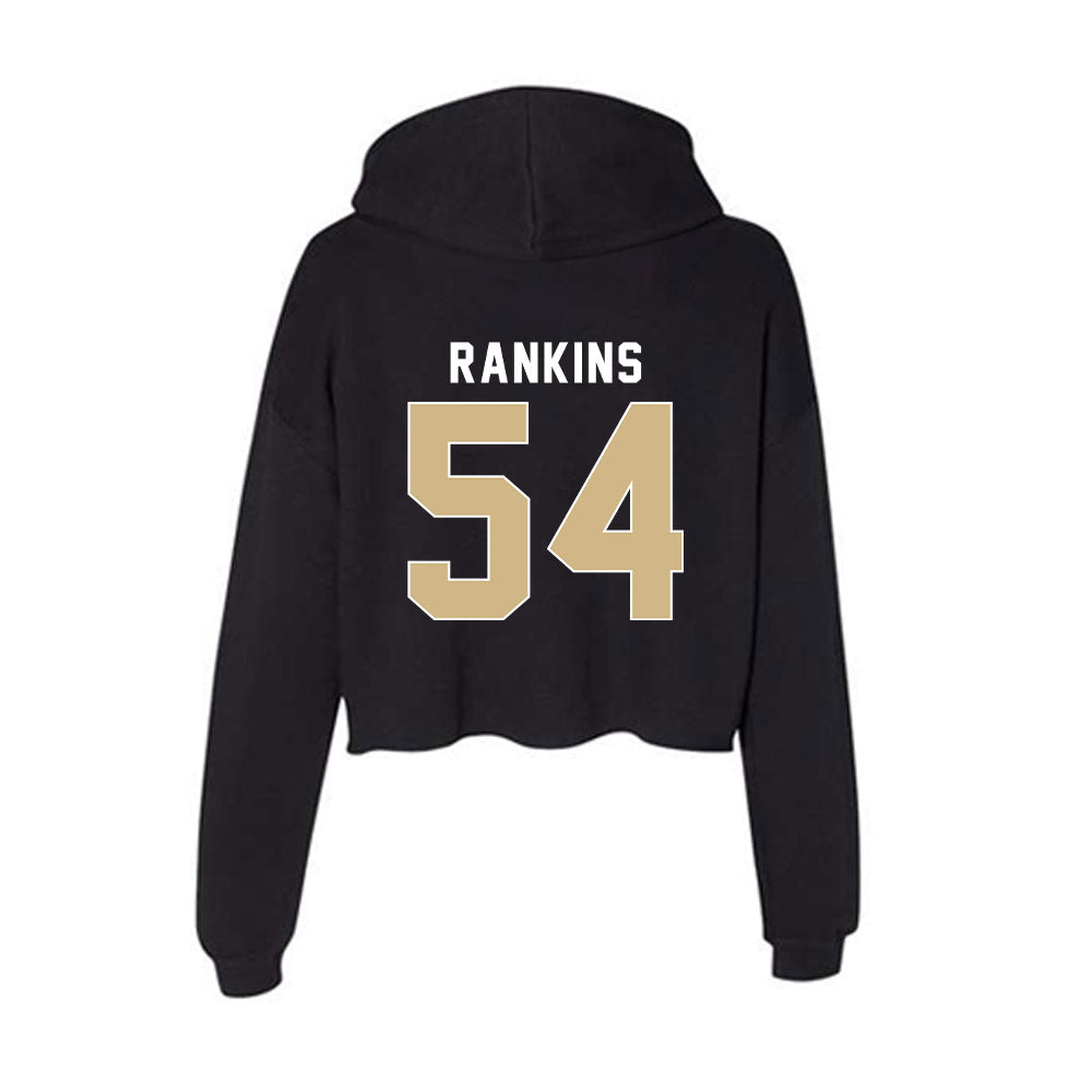 FSU - NCAA Football : Earnest Rankins - Women's Crop Fleece Hooded Sweatshirt-1