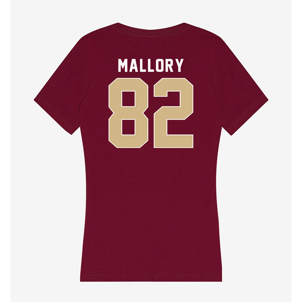 FSU - NCAA Football : Teriq Mallory - Women's V-Neck T-Shirt-1