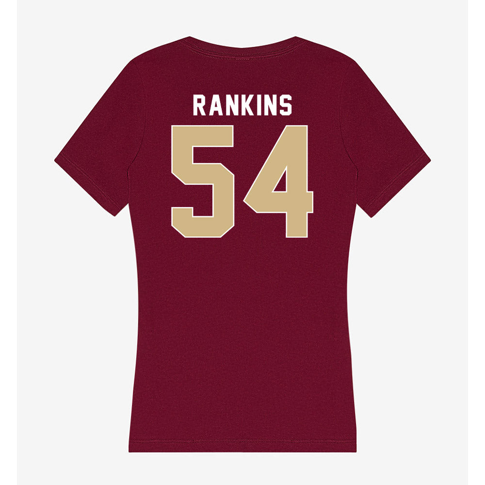 FSU - NCAA Football : Earnest Rankins - Women's V-Neck T-Shirt-1