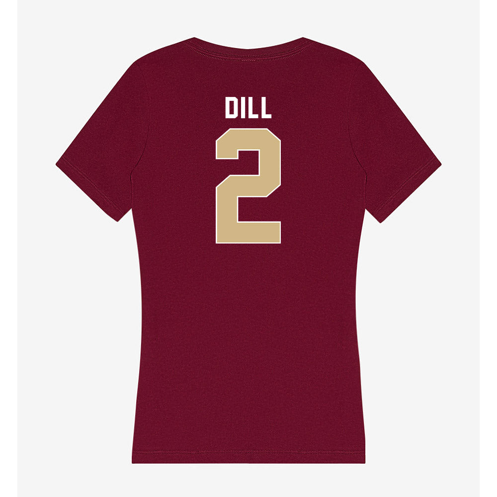 FSU - NCAA Women's Soccer : Ryana Dill - Women's V-Neck T-Shirt-1