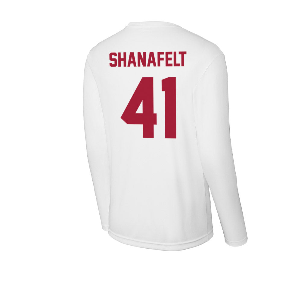 Stanford - NCAA Football : Lucas Shanafelt - Activewear Long Sleeve T-Shirt-1