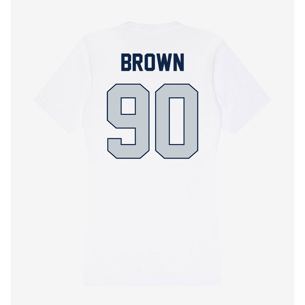 Samford - NCAA Football : Danny Brown - Women's V-Neck T-Shirt-1