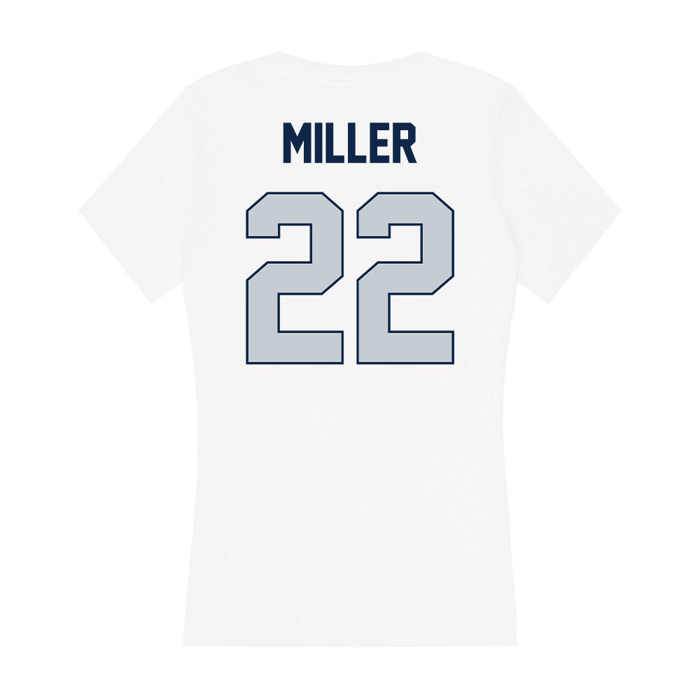 Samford - NCAA Women's Soccer : Brooklyn Miller - Women's V-Neck T-Shirt-1