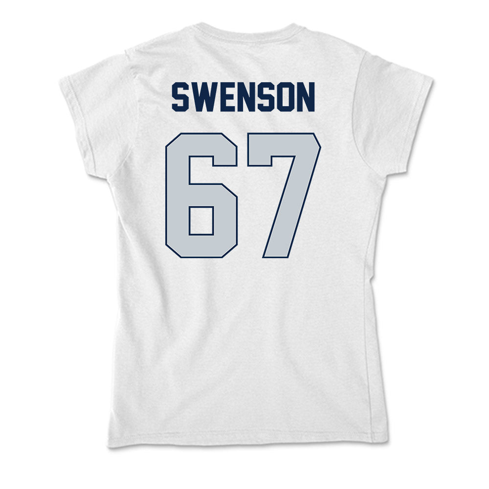 Samford - NCAA Football : Thayne Swenson - Soft Style Women’s T-Shirt-1