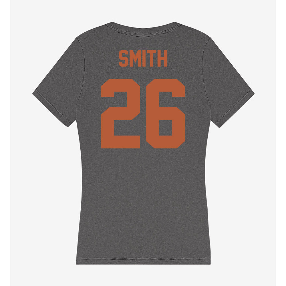Texas - NCAA Football : TyAnthony Smith - Women's V-Neck T-Shirt-1