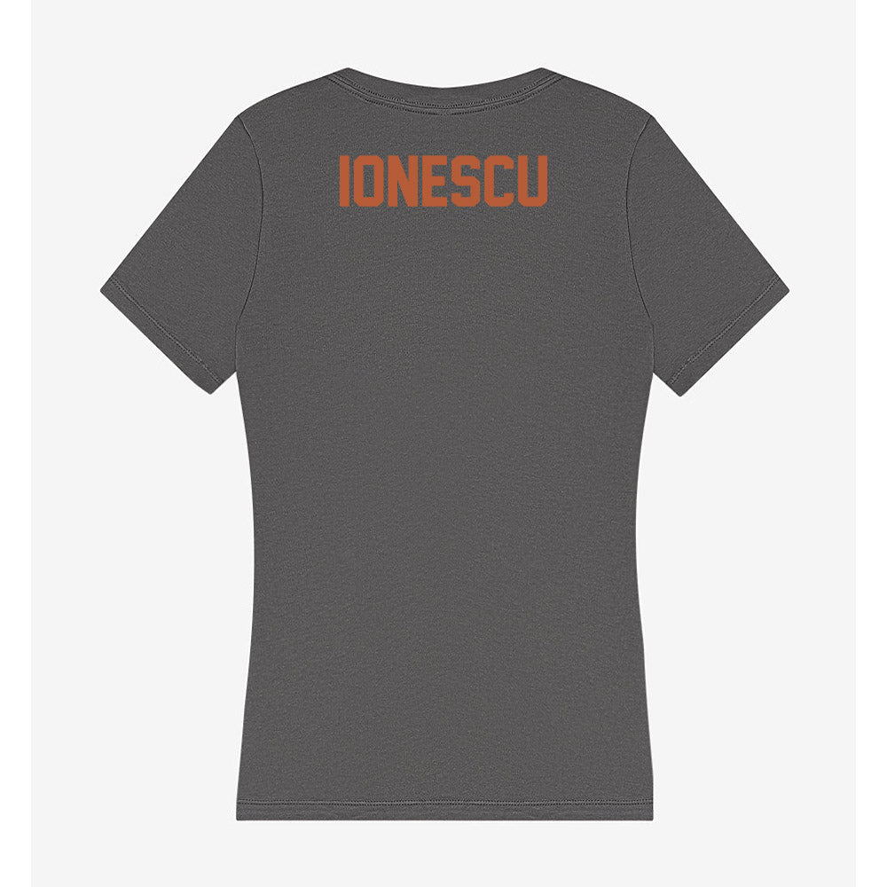 Texas - NCAA Women's Tennis : Elizabeth Ionescu - Women's V-Neck T-Shirt-1