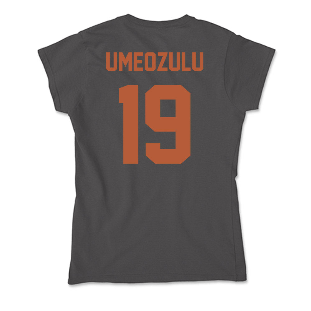 Texas - NCAA Football : Zina Umeozulu - Soft Style Women’s T-Shirt-1