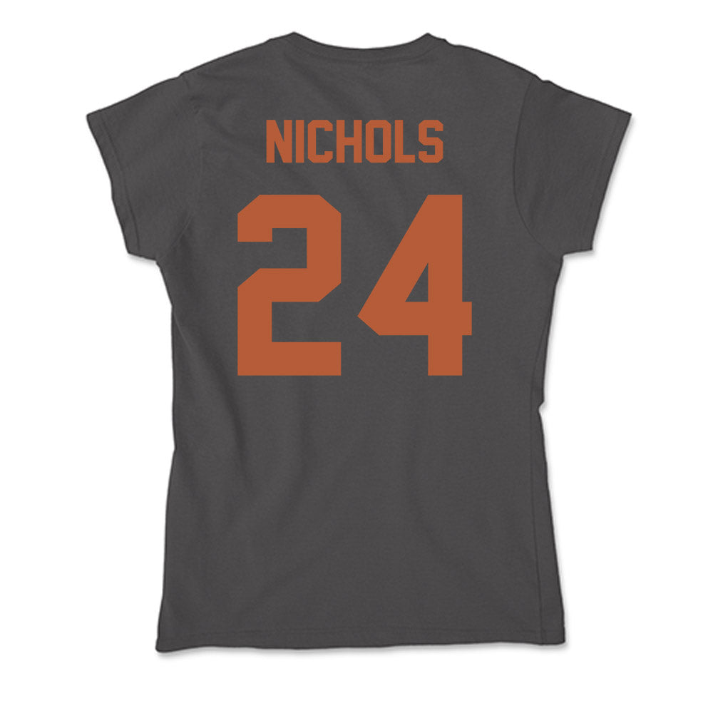 Texas - NCAA Softball : Jaycie Nichols - Soft Style Women’s T-Shirt-1