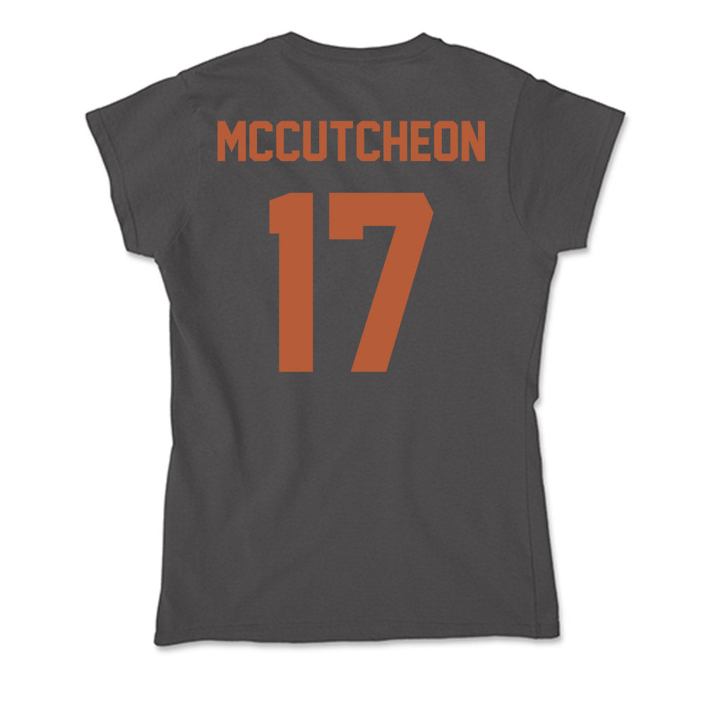 Texas - NCAA Football : Daylan McCutcheon - Soft Style Women’s T-Shirt-1
