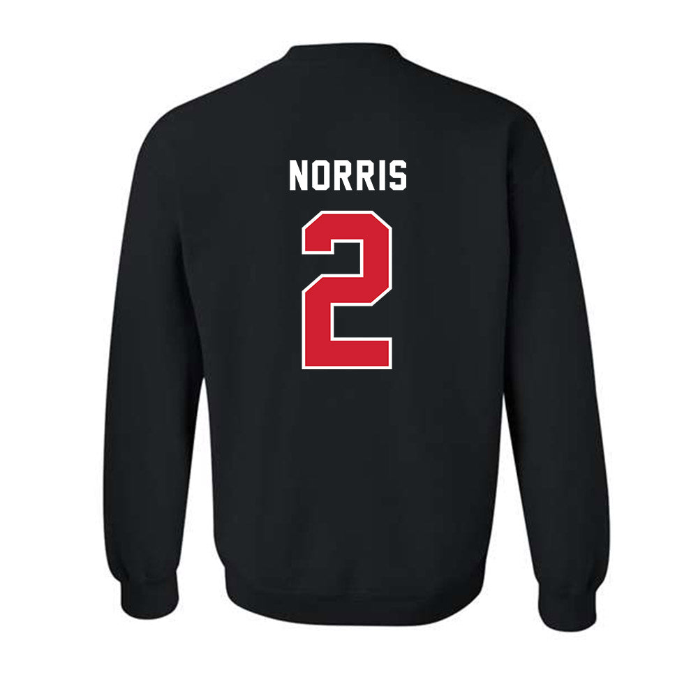 NWOSU - NCAA Men's Basketball : Justin Norris - Crewneck Sweatshirt-1