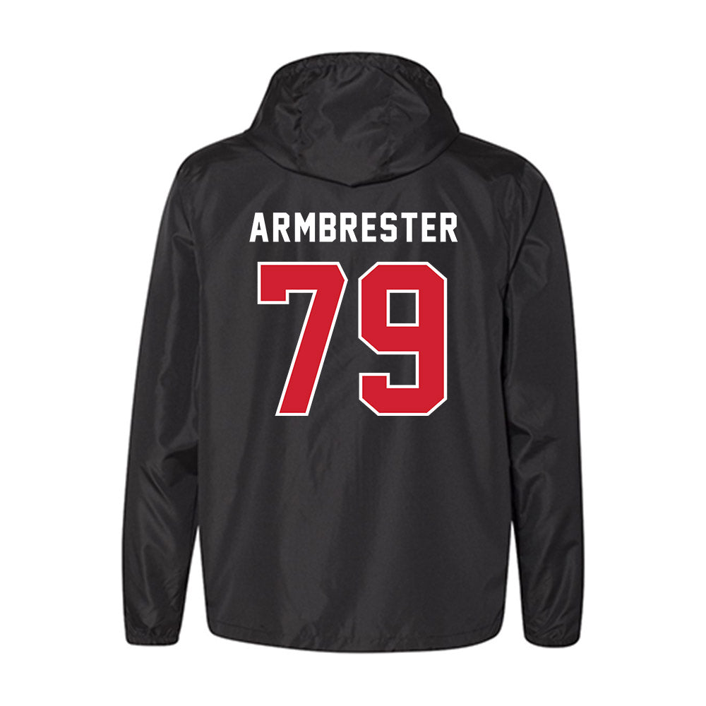 NWOSU - NCAA Men's Basketball : Robbie Armbrester - Windbreaker-1