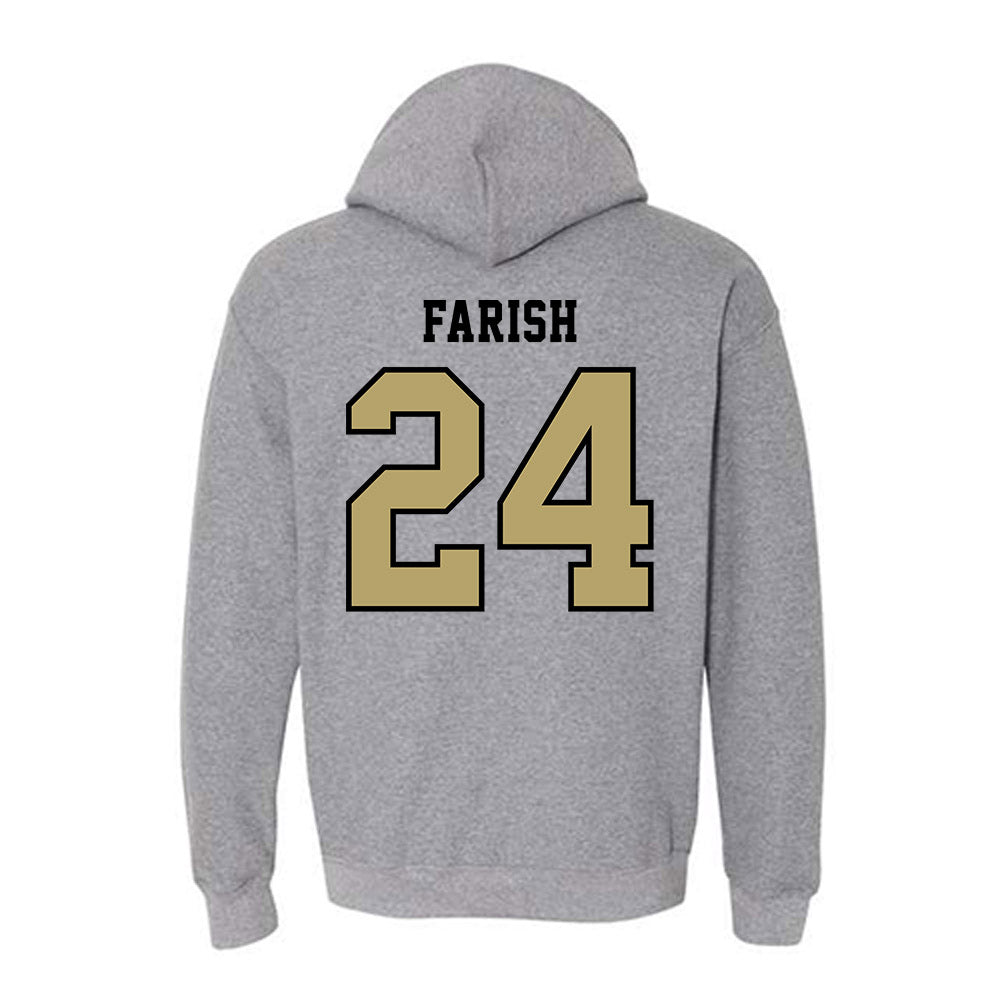 Lindenwood - NCAA Beach Volleyball : Dixie Farish - Classic Shersey Hooded Sweatshirt-1