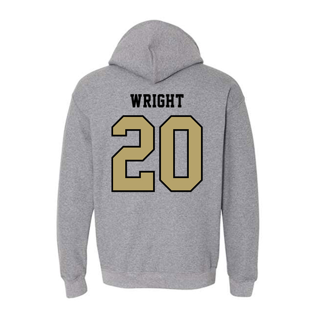 Lindenwood - NCAA Baseball : Luke Wright - Classic Shersey Hooded Sweatshirt-1