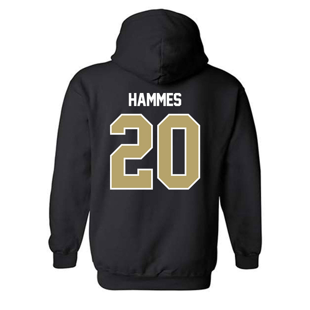 Lindenwood - NCAA Men's Soccer : Alexander Hammes - Classic Shersey Hooded Sweatshirt-1