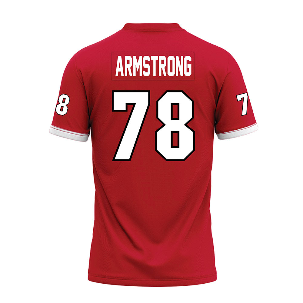 Miami of Ohio - NCAA Football : Devontae Armstrong - Red Premium Football Jersey-1