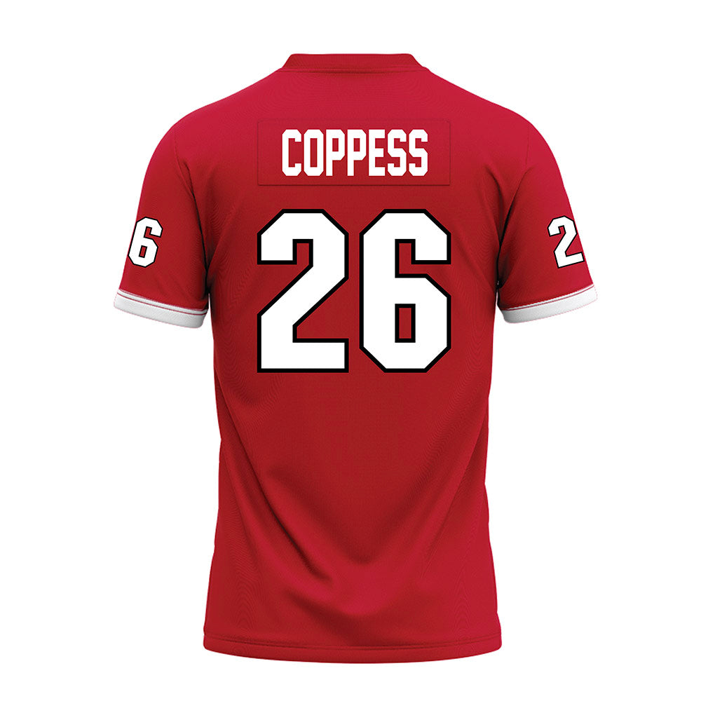 Miami of Ohio - NCAA Football : Eli Coppess - Red Premium Football Jersey