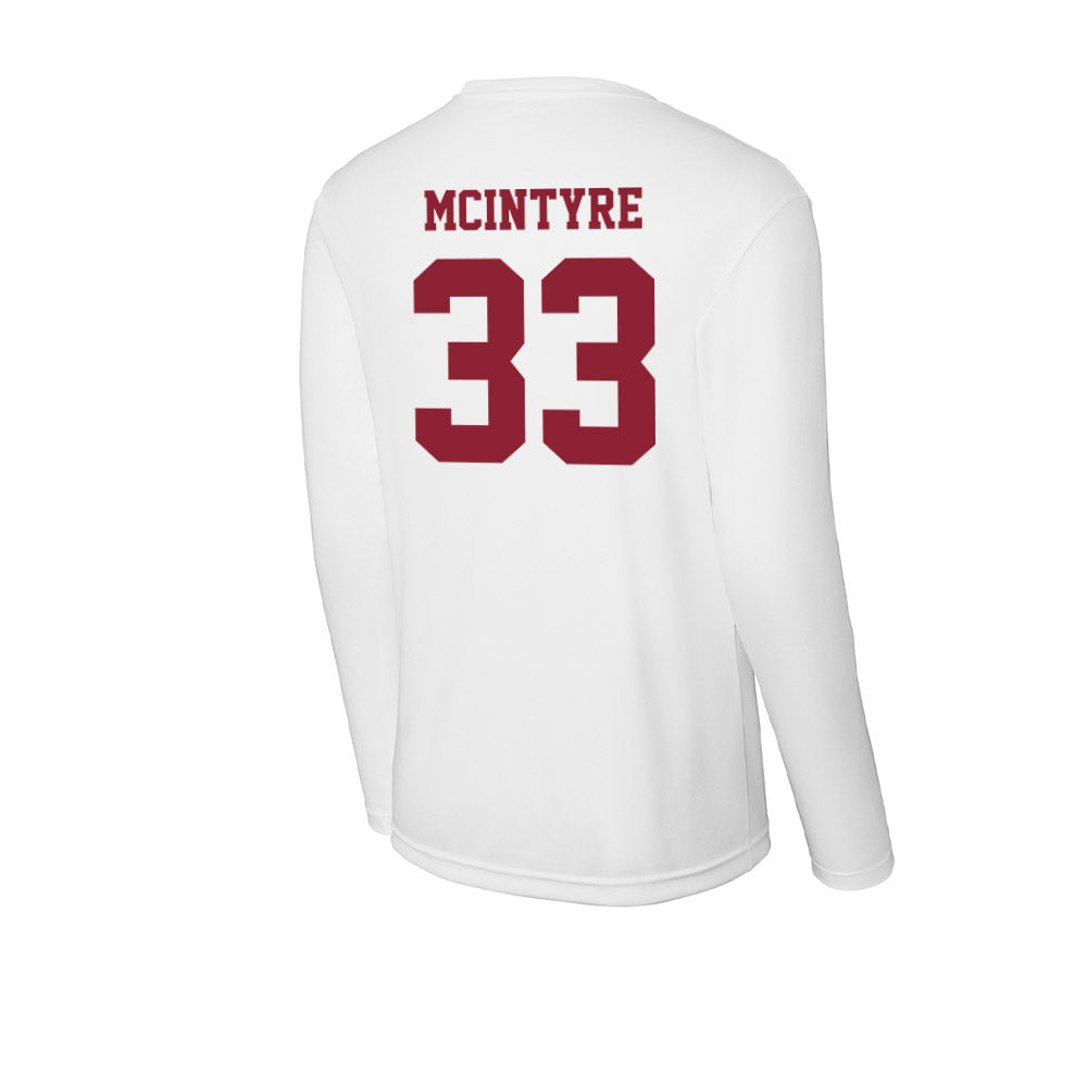 UMass - NCAA Football : Seamus McIntyre - Activewear Long Sleeve T-Shirt-1