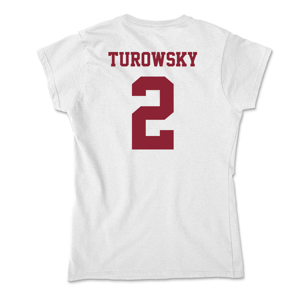UMass - NCAA Men's Lacrosse : Jack Turowsky - Soft Style Women’s T-Shirt-1