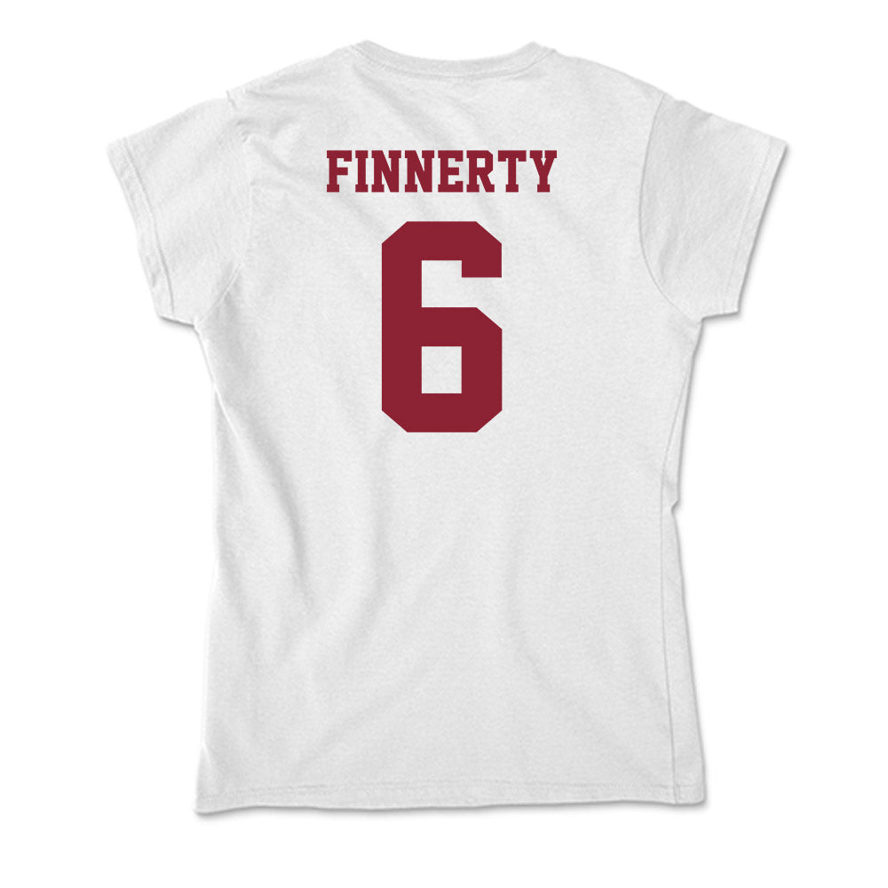 UMass - NCAA Men's Lacrosse : Michael Finnerty - Soft Style Women’s T-Shirt-1