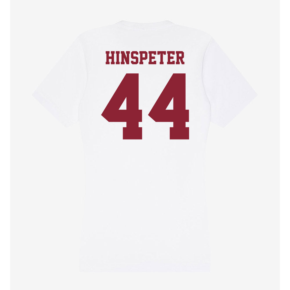 UMass - NCAA Football : Timmy Hinspeter - Women's V-Neck T-Shirt-1