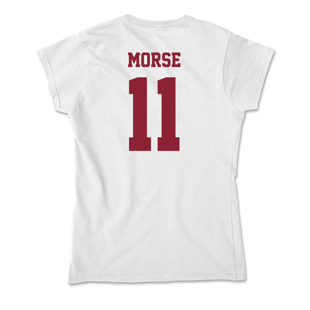 UMass - NCAA Men's Lacrosse : Will Morse - Soft Style Women’s T-Shirt-1