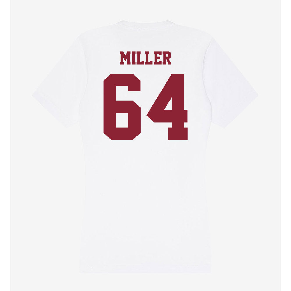 UMass - NCAA Football : Peyton Miller - Women's V-Neck T-Shirt-1
