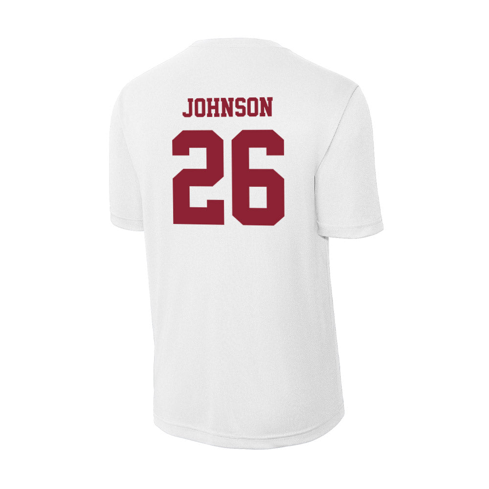 UMass - NCAA Men's Lacrosse : Dylan Johnson - Activewear T-Shirt-1