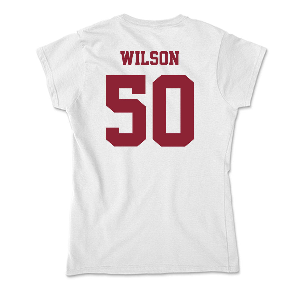 UMass - NCAA Football : Gavin Wilson - Soft Style Women’s T-Shirt-1