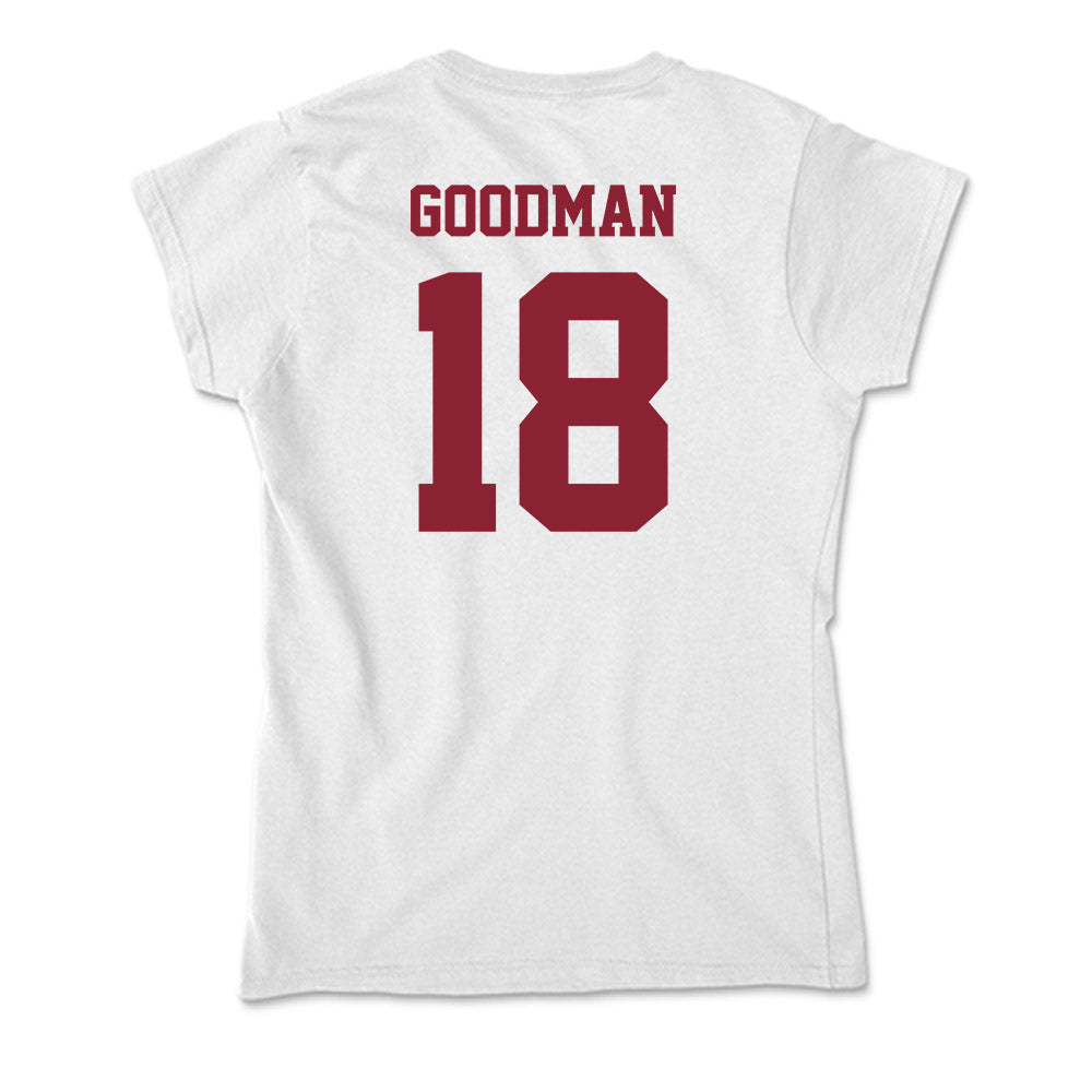 UMass - NCAA Baseball : Michael Goodman - Soft Style Women’s T-Shirt-1